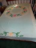 Chenille bedspread