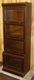 Mahogany 4 Stack Bookcase