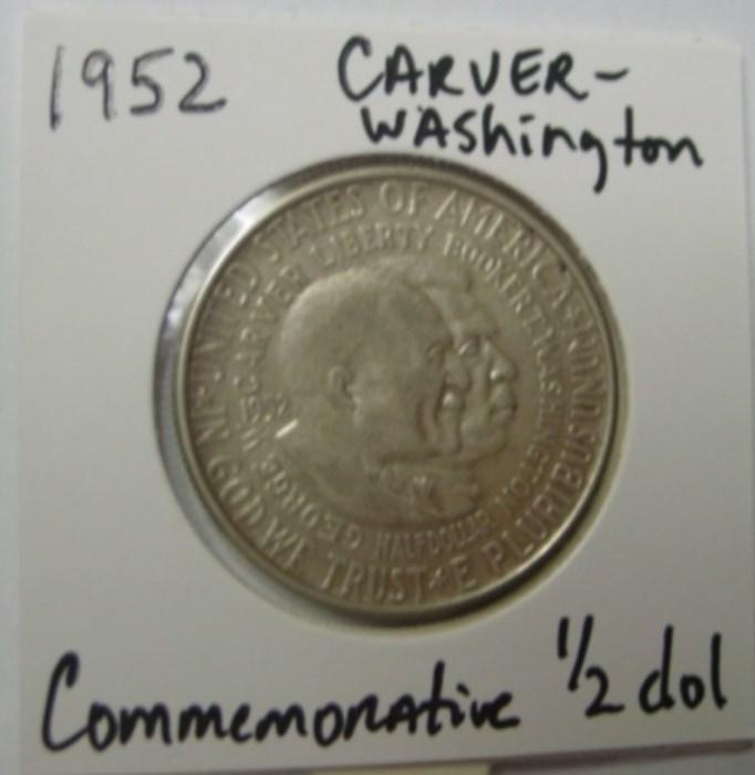 1952 Carver - Washington Silver Half Dollar