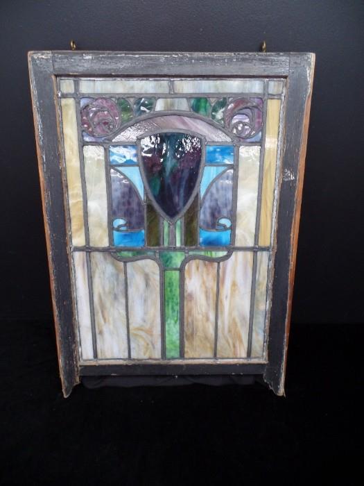 Vintage Stained Glass Windows   www.CTOnlineAuctions.com/SandhillsNC