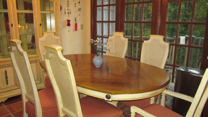 Provincial dining room table