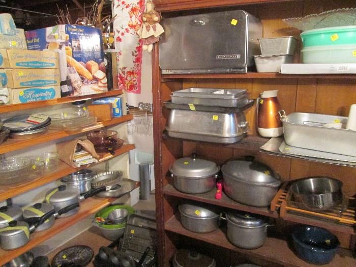 Vintage pots and pans