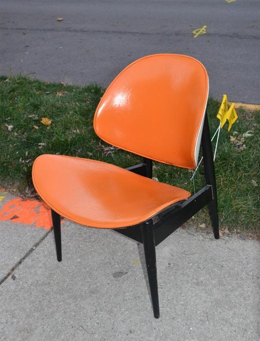 Orange & Black Kodawood Chair