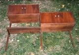 Teak Wall Unit set