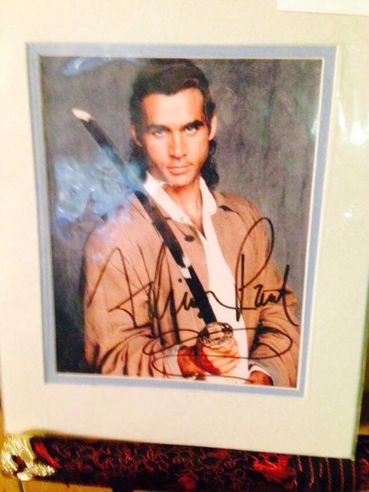 Actor Adrian Paul (Highlander) autographed photo
