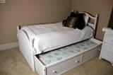 Wicker Trundle Bed