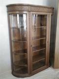 Large Oak Curio