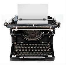 Three old typewriters similar to this 