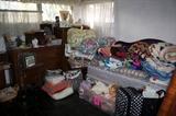 Dressers, quilts, daybed, afghans, luggage & more!