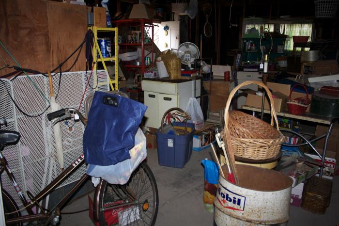 Garage in progress getting organized...