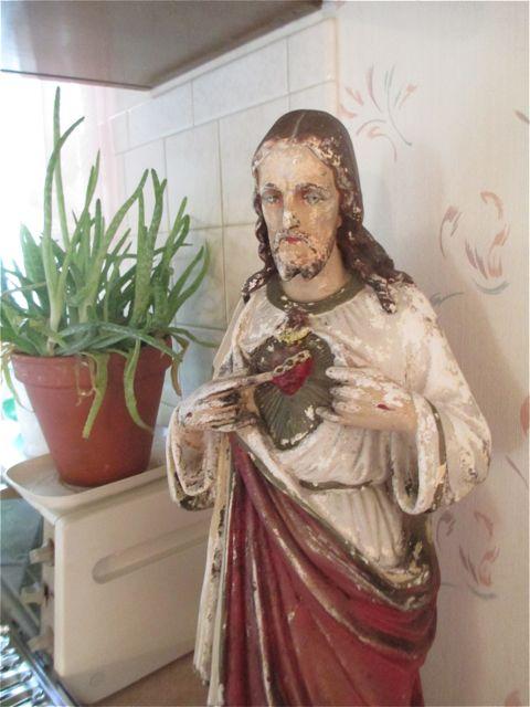 Jesus and Aloe plant