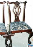 Set of 10 Chippendale Style Chairs.
Sale $225 each