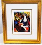 "Lady Chapeau" Serigraph by
George number 70/375
Sale $99