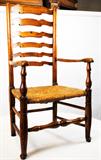 Antique Ladder Back Arm Chair
Sale $200
