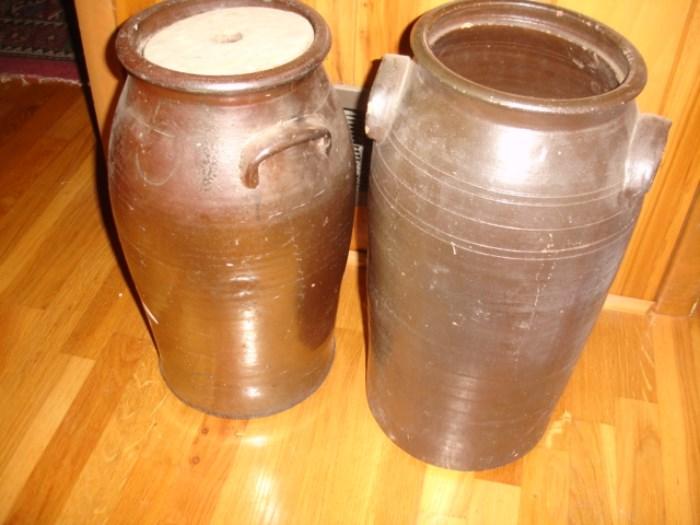 Southern pottery or churns