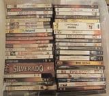 hundreds of movie DVDs