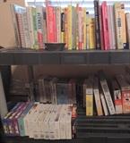 Health and fitness books, vhs & DVDs