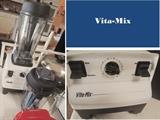 Huge collection of small kitchen appliances including 2 Vita-Mix blender machines