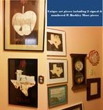 P. Buckly Moss signed & numbered. Unique wall decor. Framed and unframed