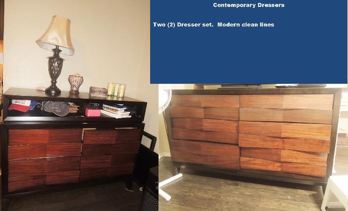 contemporary style dresser drawers (2)