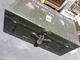 Authentic military footlocker.