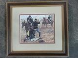 Civil War print signed by Don Stivers