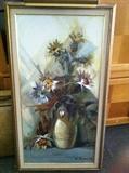 Original Signed Vintage Oil Painting. Italian 
