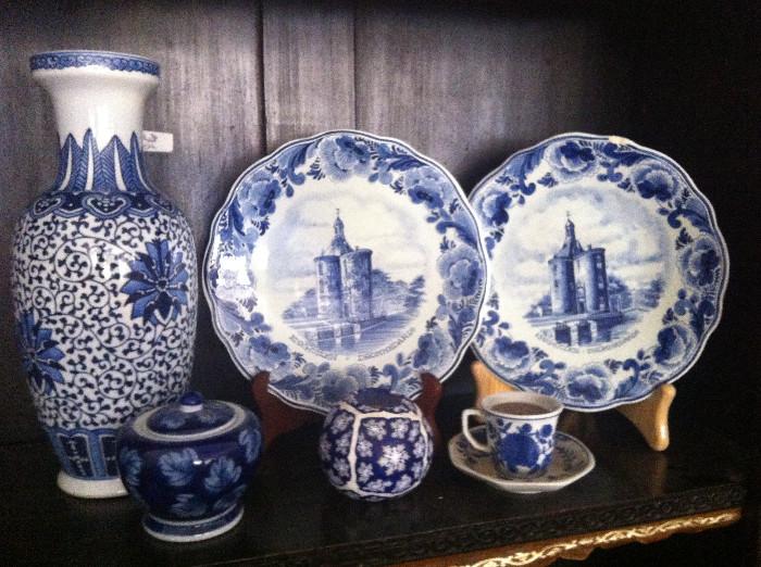 Blue Delft Plates 
