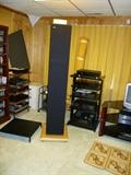 One of the pair of Dunlavy Speakers