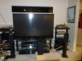 73" Mitsubishi HD TV and Dynaudio Speakers