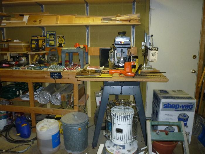 Craftsman 10" Radial Arm Saw  Shop-Vac (new in box)