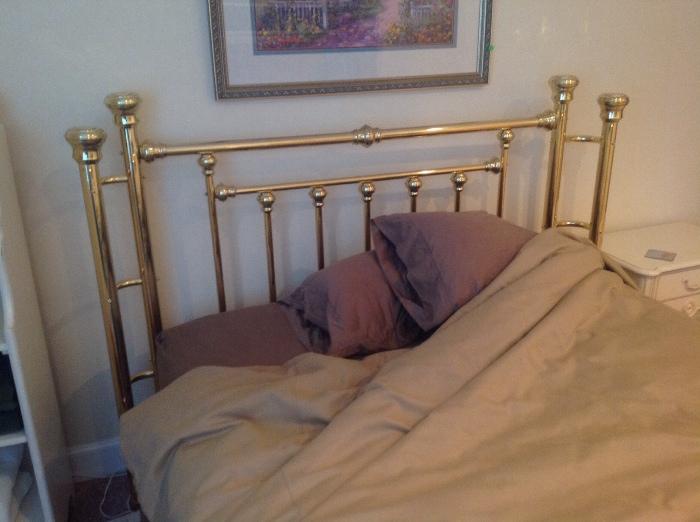Brass Queen Size Bed