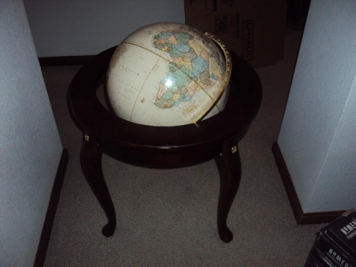 rotating Globe on stand