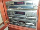 Technics stereo system with turn table