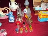oil lamp collection