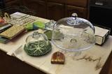 Cake Plates and other glassware