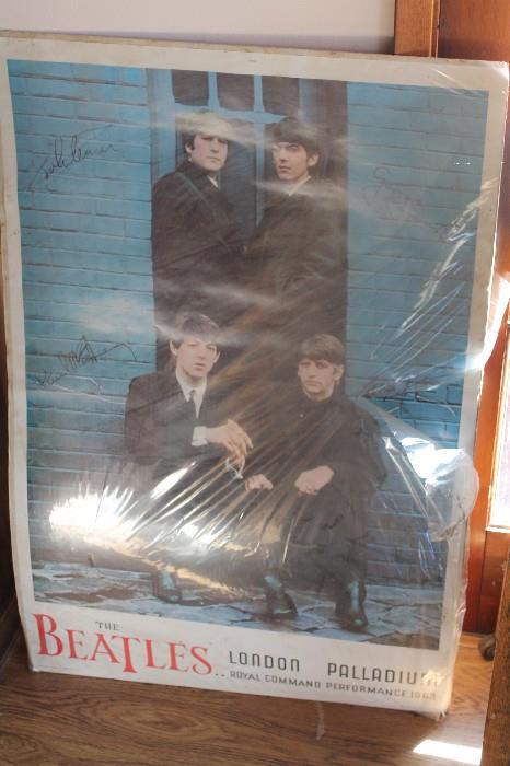 Vintage Beatles Poster