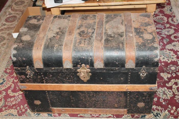Antique Steamer trunk