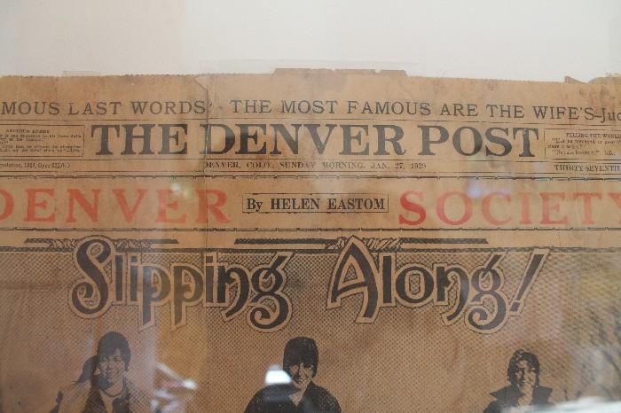 1929 Denver Post