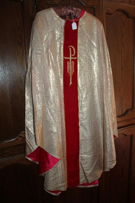 very old church robe