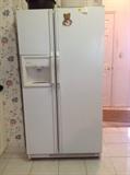 GE Profile Side x Side Frig  26.6 cu ft  $110