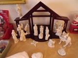 Lenox Crown Jewel Nativity Collection 16+ pieces with mananger  $500.00 set