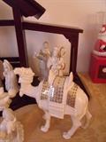 Lenox Crown Jewel Nativity Collection 16+ pieces with mananger  $500.00 set