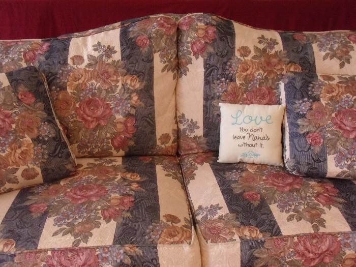 Broyhill Floral Sofa $130.00