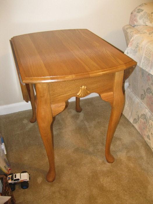small drop leaf table - $25