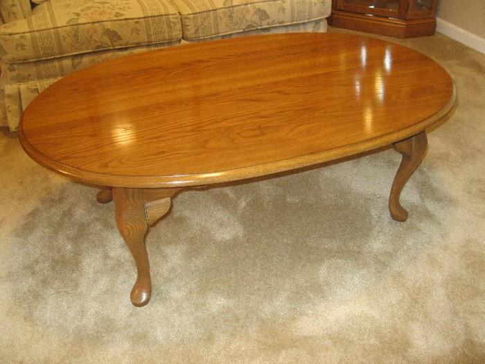 oval cocktail table - $35