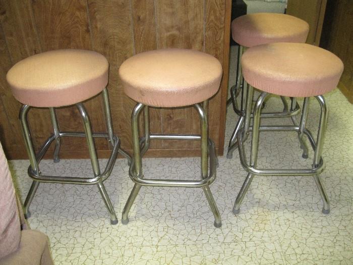 vintage barstools - $20 each or $75 for all four