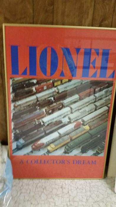 Lionel train set picture $15