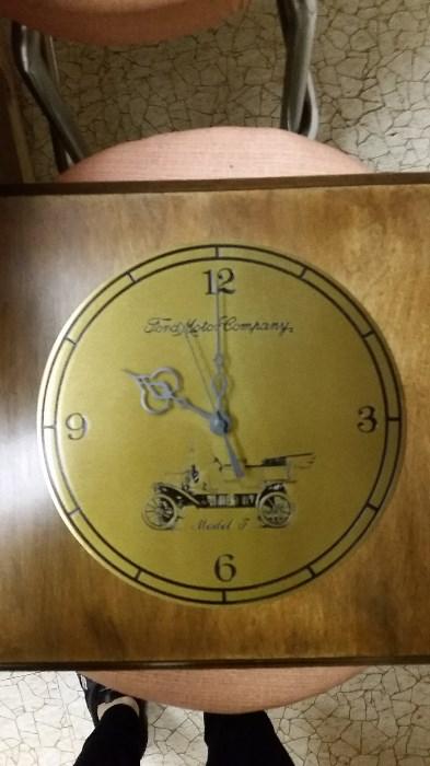 Ford Motor Co. Clock $8