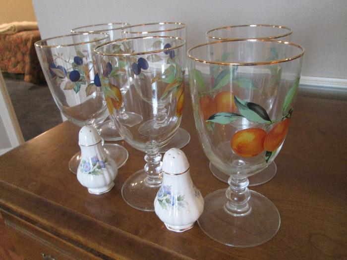 fruit glasses